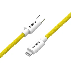Pantone USB-C auf Lightning 1,5 m Gelb