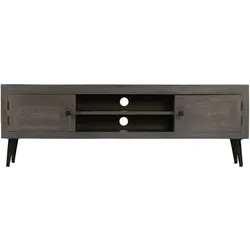 vidaXL TV-Schrank Mangoholz Massiv 140 x 30 x 45 cm