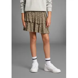 Kidsworld Jerseyrock in gemustert leooptik, | Gr.: 176/182