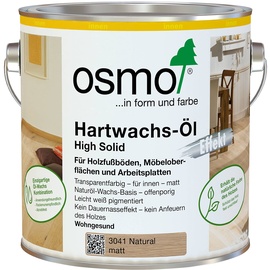 OSMO Hartwachs-Öl Effekt Natural 2,50 l - 10300073