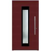 KNOCK Aluminium-Haustür »Marte«, purpur - rot
