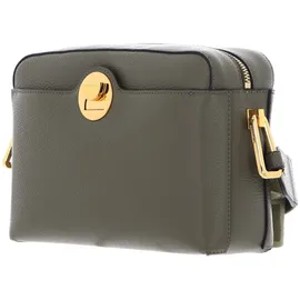 Coccinelle Umhängetasche Liya Signature Crossbody Grained Leather Laurel Green
