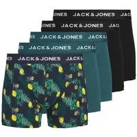JACK & JONES JACJAKE LEMON TRUNKS schwarz L 5er Pack