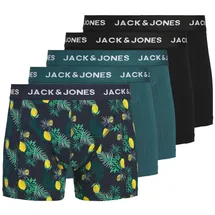 JACK & JONES JACJAKE LEMON TRUNKS schwarz L 5er Pack