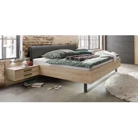 Wiemann Nachttisch "Brüssel", beige (steineiche nachbildung, schiefer nachbildung), B:60cm, Tische, Nachttisch, vormontiert