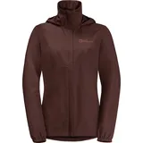 Jack Wolfskin Stormy Point 2L Jacke - Dark Maroon - XS