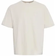 !Solid T-Shirt SOLID "T-Shirt SDOrrick", Herren, Gr. XXL, beige (oatmeal), Obermaterial: 100% Baumwolle CO., Shirts T-Shirt