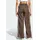 adidas Wide Leg Satin Joggers braun XS