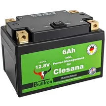 Bulltron Lithium Batterie-Set für Clesana C1 inkl. Powermanagement & Anschlusskabel