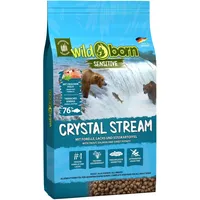 Wildborn Crystal Stream 2kg Hundefutter getreidefrei mit Lachs & Forelle - getreidefreies Hundefutter für alle Erwachsenen Hunde ab 6. Monaten | sensitives Futter ohne Zusatzstoffe Made in Germany