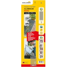 Schellenberg 50361 Lichtschachtabdeckung aus Alugewebe inkl. Befestigungsmaterial, Sauberer Lichtschacht Aktion zur Kellerschachtabdeckung - 50 x 110 cm kürzbar, Aluminium