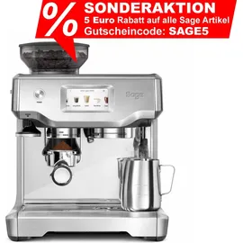 Sage The Barista Touch gebürstetes edelstahlgrau