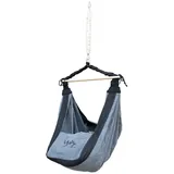 Lola Hängematten Hängematte Lola Babyhängematte Babywiege YoYo BIG noire Set und Feder