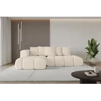 altdecor Ecksofa Ottomane Links CLOUD-L-v1 280x185x90 Beige Cord