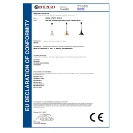 HENDI Wärmelampe konisch Infrarotlampe 250 Watt