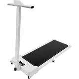 Elektrisches Laufband - 2-in-1 Walking Pad für Zuhause und Büro - Klappbar - Verstellbare Steigung - 1–6 km/h - 180 kg Tragkraft - Weiß