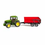 Bruder 2057 - John Deere 6920 mit Wannenkippanhänger 1:16