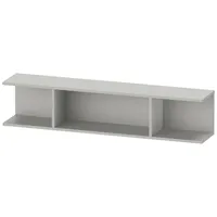 Duravit Regal Ketho.2 80x15x17cm, hor, 3 Fäch., betongrau matt