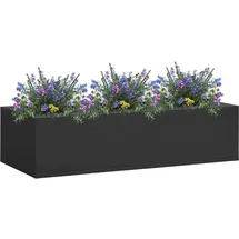 vidaXL Büro-Blumenkasten 90 x 40 x 23 cm Anthrazit