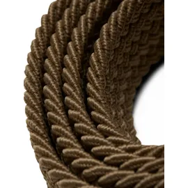 JACK & JONES Gürtel Woven Belt Materialmix 80 cm Beige