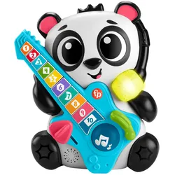 Fisher-Price Beat Bande Zahlen & Zauber Panda Liz, Lernspielzeug für Babys mit Musik und Lichtern, deutsche Ausgabe
