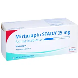 Mirtazapin Stada 15 mg Schmelztabletten 48 St