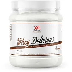 Whey Delicious Protein Pulver - Kokos - 450 Gramm - XXL Nutrition