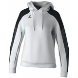 Erima Evo Star Kapuzenpullover White / Black 38
