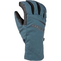 Klim Bombshell Damen Snowmobil Handschuhe, grau-grün-blau, Größe XL