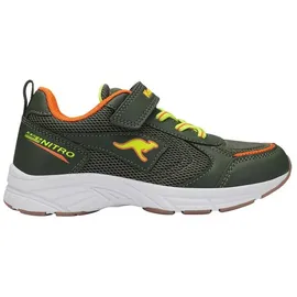 KangaROOS K-Ni Chino EV Sneaker Grün/Orange 35