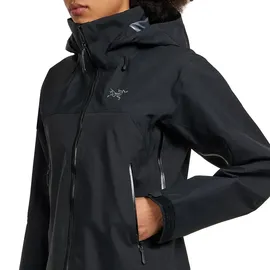 Arc'teryx Regenjacken Damen Schwarz M