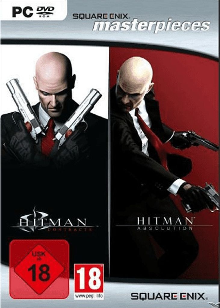 USK 18 Hitman Contracts & Hitman Absolution -Square Enix Masterpieces PC DVD-ROM