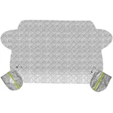 Apa Frontscheibenabdeckung mit Spiegelhüllen Thermo 176 cm, Silber