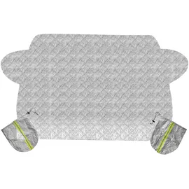 Apa Frontscheibenabdeckung mit Spiegelhüllen Thermo 176 cm, Silber