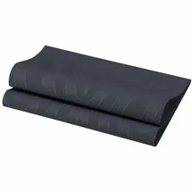 Duni Elegance®-Serviette Lily 40 x 40 cm, schwarz 40 Stk