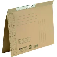 Elba Pendelhefter, A4, kfm. Heftung, Recyclingkarton, naturbraun, 50 Stück