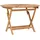 vidaXL Gartentisch klappbar Ø 110 x 75 cm Natur