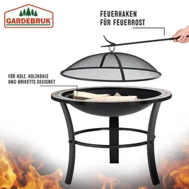 Gardebruk Feuerschale Fuego Ø 76 cm Schwarz
