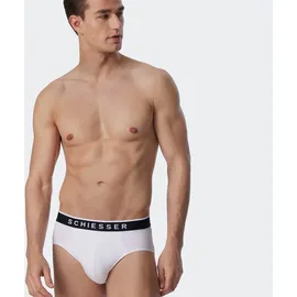 SCHIESSER Slips Weiß L 3er Pack