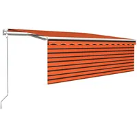 VidaXL Markise 450 x 300 cm orange