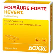 Hevert-Arzneimittel Folsäure Hevert forte Ampullen