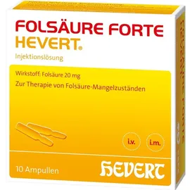 Hevert-Arzneimittel Folsäure Hevert forte Ampullen