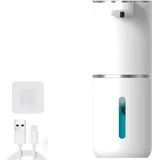 Automatischer, Wandmontierter Schaumseifenspender, Elektrischer Seifenspender Mit Usb-ladefunktion Und Infrarot-bewegungssensor Für Küche Und Bad (weiß) - Aquaforge