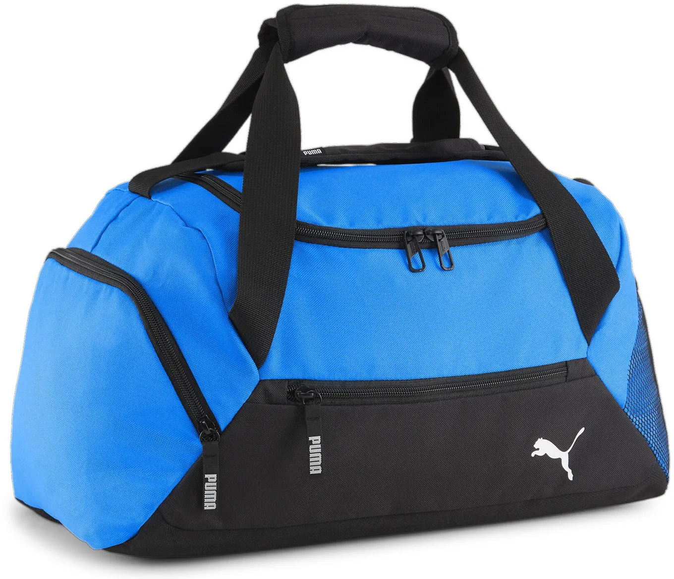 Puma Sporttasche S TeamGoal Teambag Electric Blue Lemonade-black