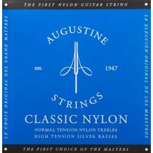 AUGUSTINE Klassik Gitarrensaiten Blue Label Satz Regular Tension/Basssaiten High Tension