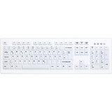 Active Key AK-C8100 White (DE, Kabellos), Tastatur, RF Wireless Deutsch Weiß