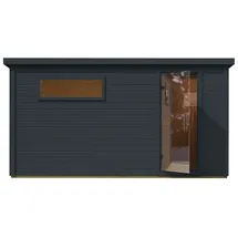 Karibu Hytti 6 inkl. 9 kW Bio-Kombiofen + int. Steuerung