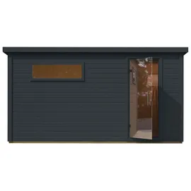 Karibu Hytti 6 inkl. 9 kW Bio-Kombiofen + int. Steuerung