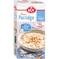 RUF Porridge Classic, gesunder Frühstück-Snack aus Vollkorn-Haferflocken, besonders lecker mit frischen Früchten oder Nüssen, Vorratspackung, 1 x 400g