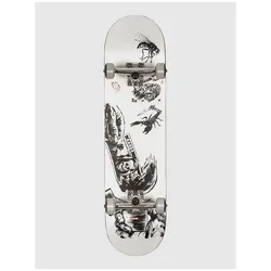 Globe G1 Hard Luck 8.0" Skateboard white / black Gr. Uni